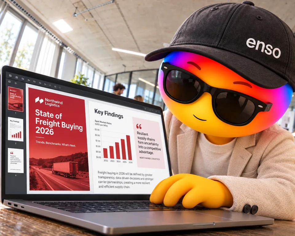 Turn Insights into a Flagship Report